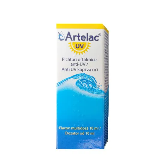 ARTELAC UV PICATURI OFTALMICE 10 ML