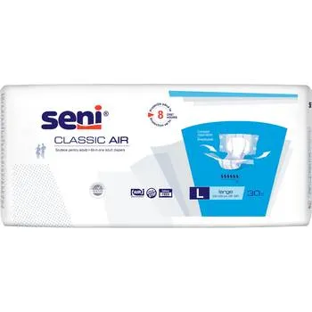 Scutece pentru adulti Classic Large, 30 bucati, Seni