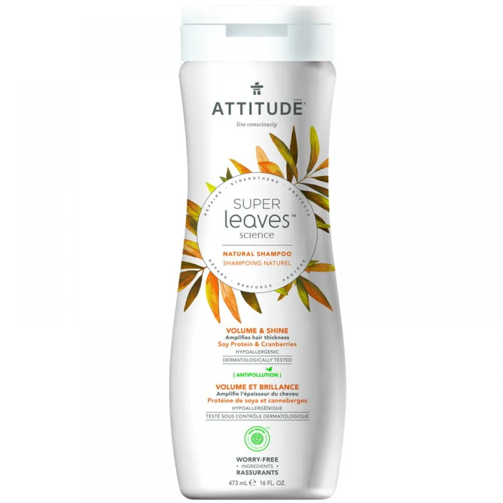 Superleaves Sampon pentru volum si stralucire (473 ml), Attitude