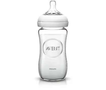 AVENT-BIBERON NATURAL DE STICLA X 240 ML BIBERON  PHILIPS