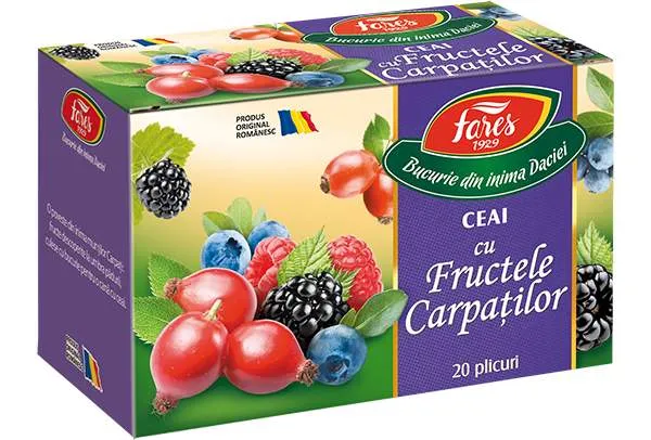 FARES CEAI FRUCTELE CARAPATILOR 20PLICURI