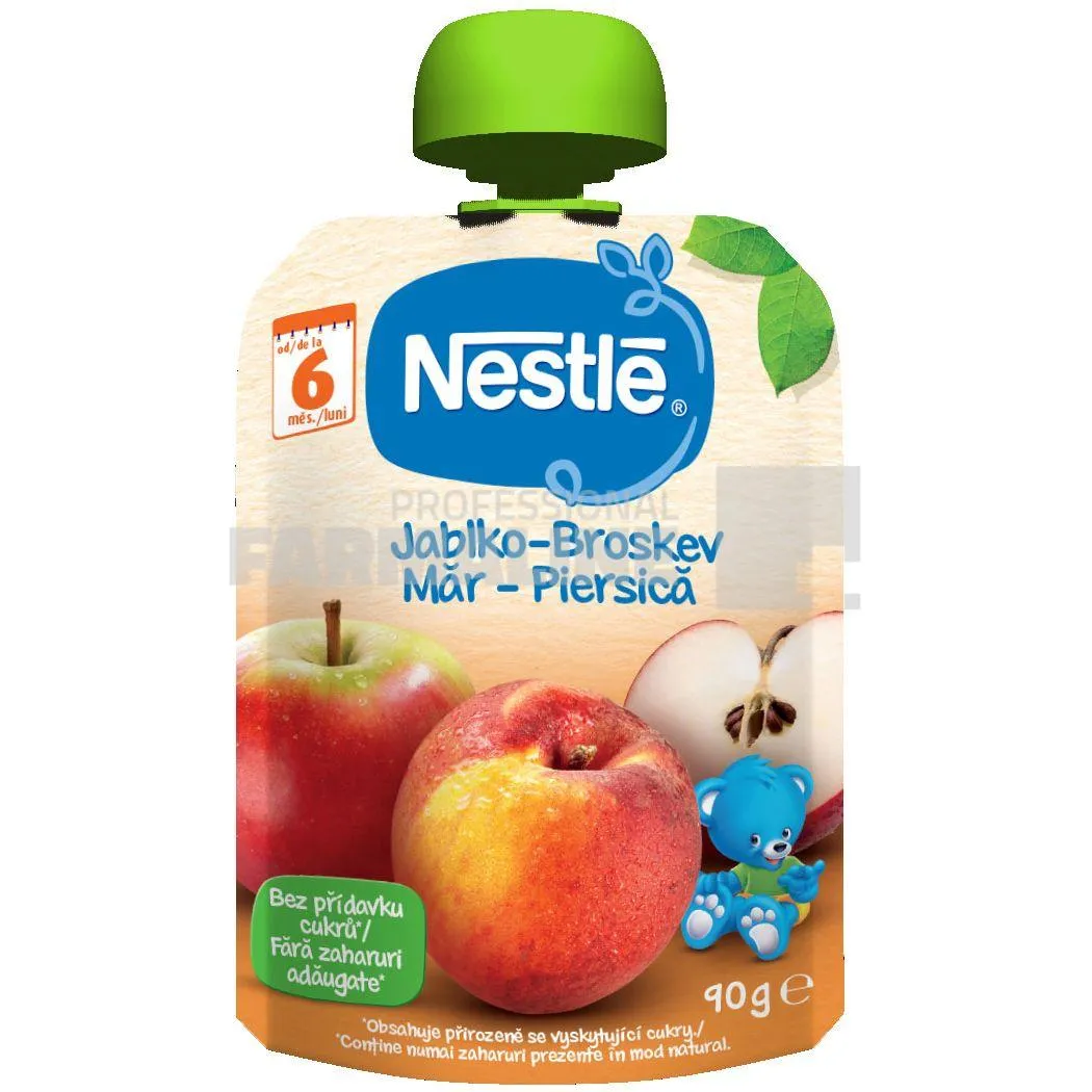 Nestle Piure mar cu piersica 6+ luni 90gr