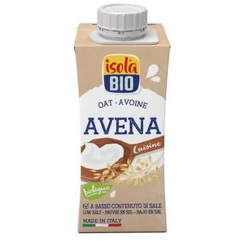 Crema din ovaz pentru gatit, 200ml, Isola Bio