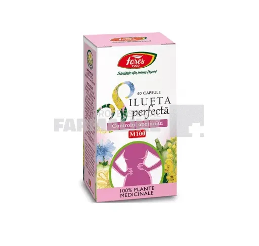 Fares M100 Silueta perfecta controlul apetitului  60 capsule