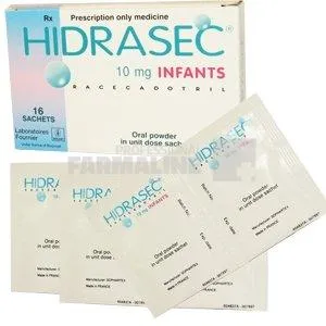 HIDRASEC 10 mg x 16 PULB. PT. SOL. ORALA 10mg LAB. FOURNIER SA - ABBOTT