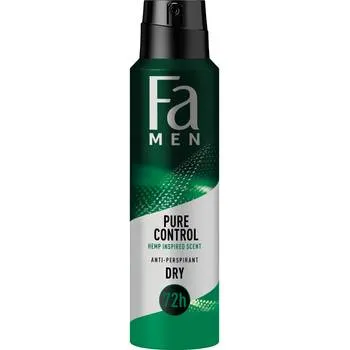 Deodorant spray cu parfum inspirat de canepa Pure Control Men, 150ml, Fa