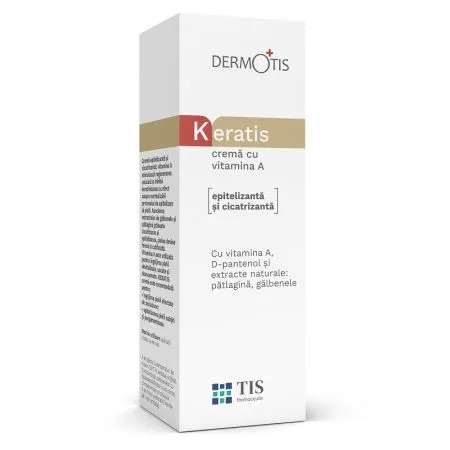 Crema cu vitamina A KeraTis, 20 ml, Tis Farmaceutic