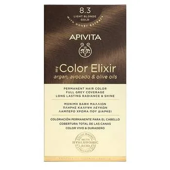 Apivita My Color Elixir Vopsea de par N8.3