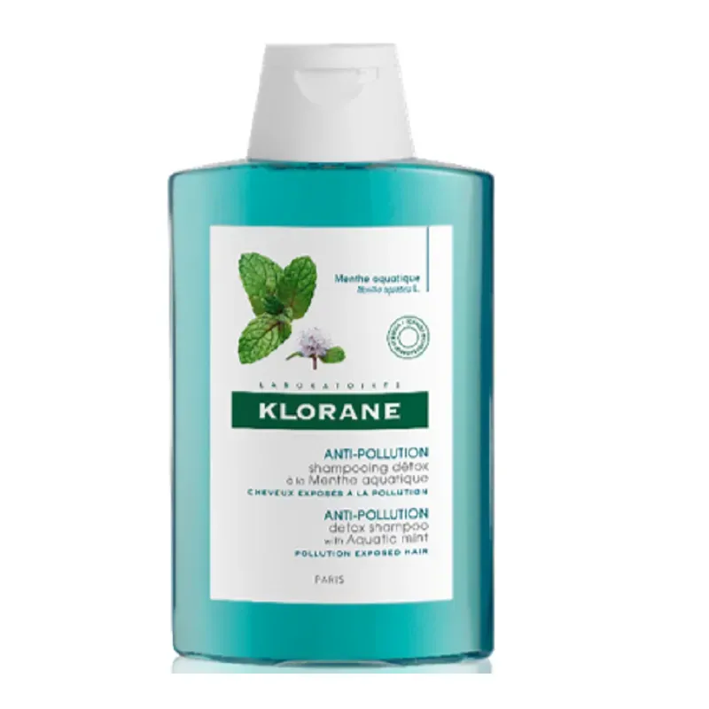 Klorane Hair sampon cu extract de menta acvatica x 200ml