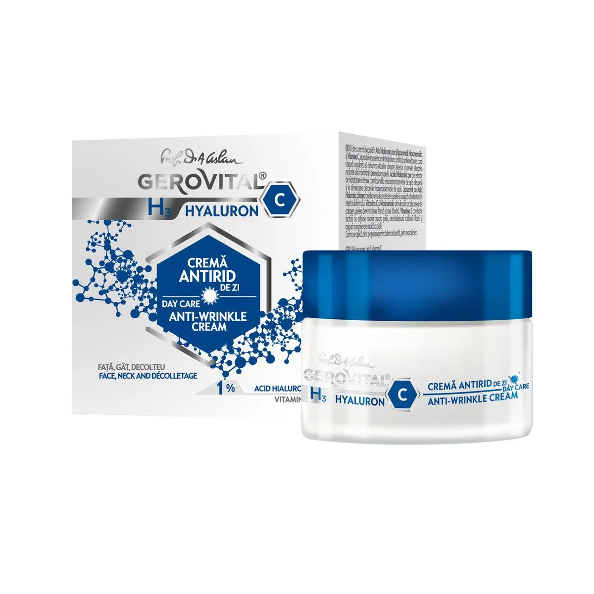 GEROVITAL H3C -Crema antirid de zi