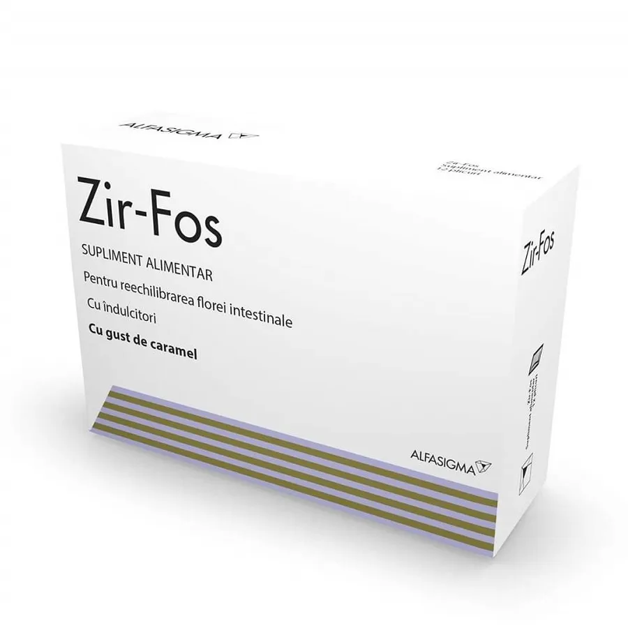 Zir Fos 250mg , 12 plicuri