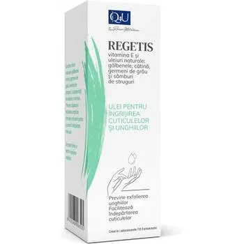 Ulei pentru ingrijirea cuticulelor si unghiilor RegeTIS, 25ml, Tis Farmaceutic