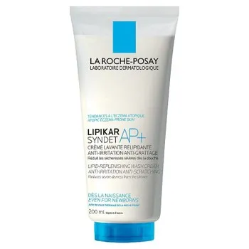 LA ROCHE POSAY Gel de curatare anti-iritatii pentru piele foarte uscata copii si adulti Lipikar Syndet AP, 200 ml