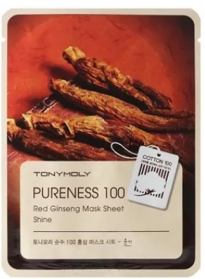 Masca stralucire cu Ginseng rosu 21ml (Tonymoly)