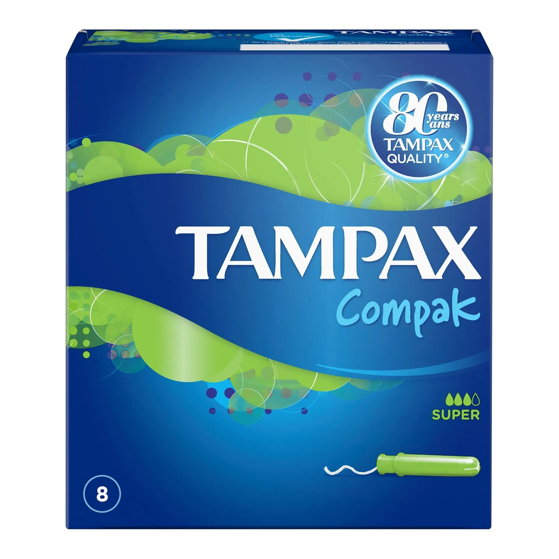 TAMPAX SUPER SINGLE 8BUC