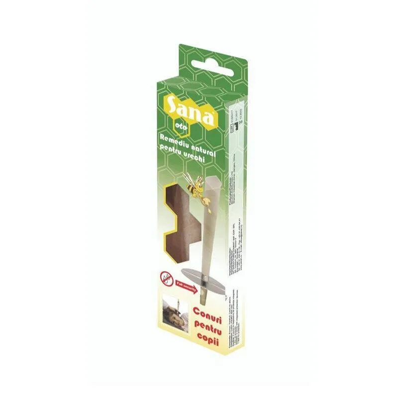 Conuri urechi +propolis copii x 2buc (Sana)