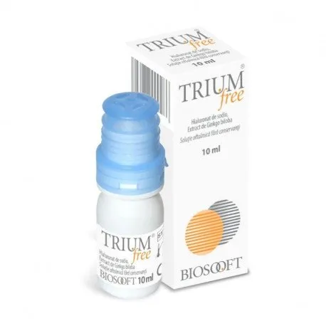 Trium Free solutie oftalmica, 10 ml