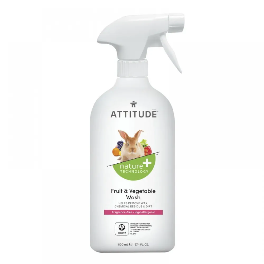 Solutie pentru de ceruit fructe si legume, fara miros (800 ml), Attitude