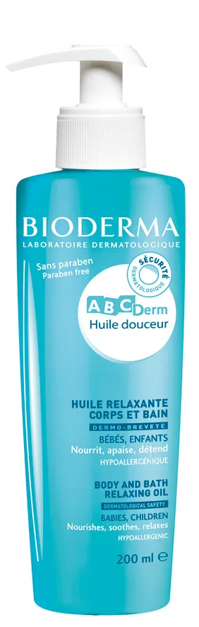 BIODERMA ABCDERM ULEI DE CORP 200ML