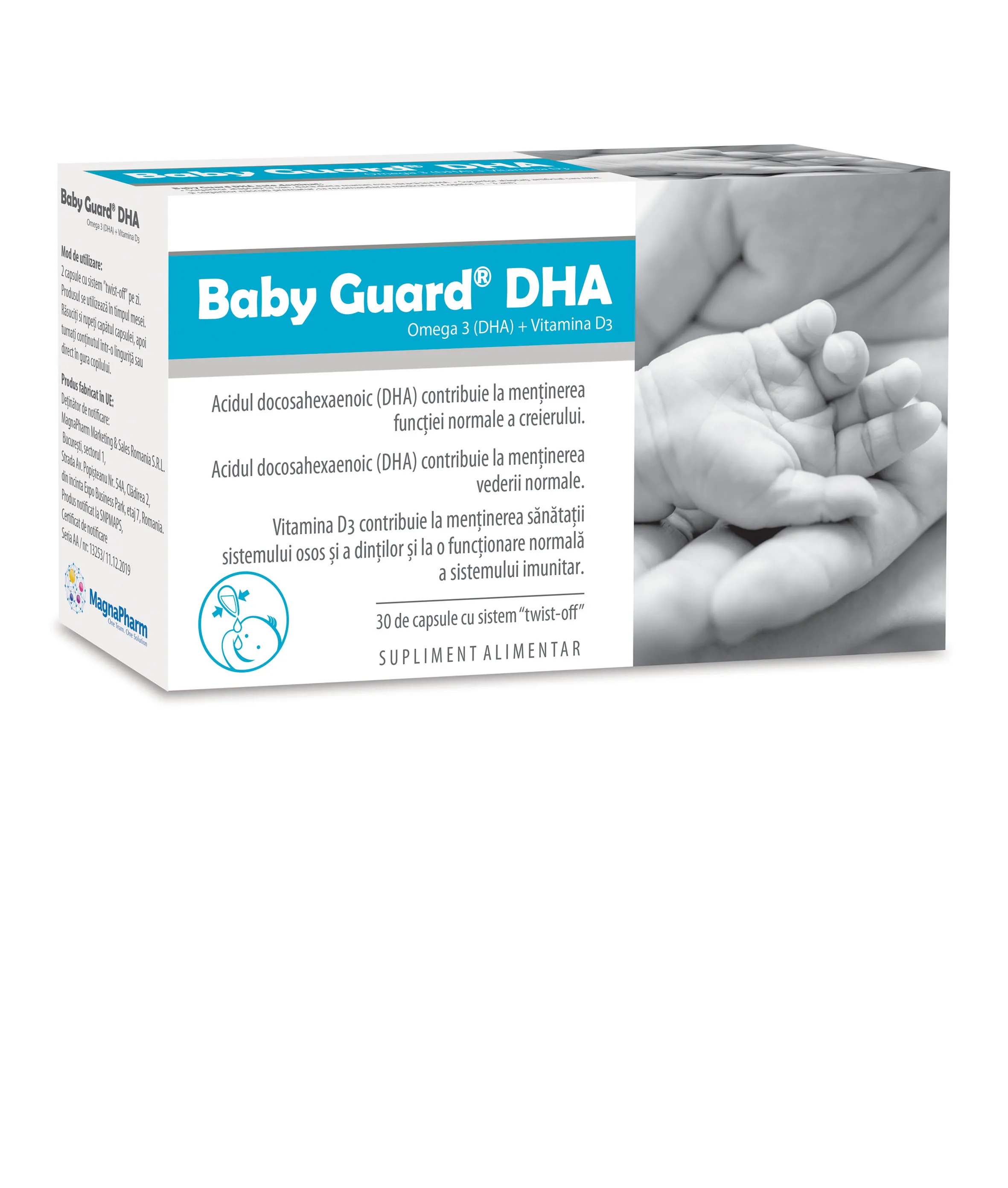 Baby Guard DHA, 30 capsule, Evital