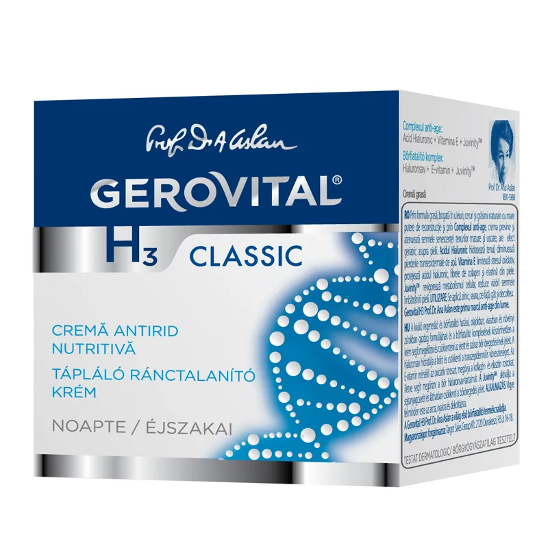 GEROVITAL H3 Clasic Crema Antirid noapte