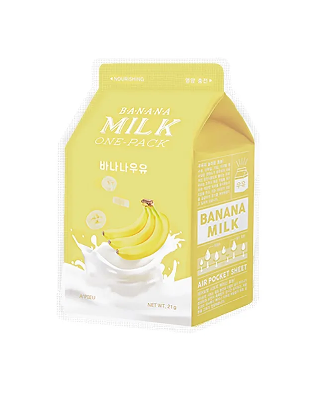 Masca Banana Milk cu efect hranitor 21g (A'Pieu)