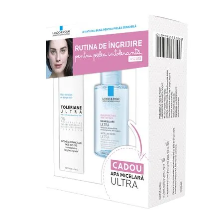 La Roche Posay Pack Toleriane Ultra Fluide + Apa Micelara Ultra 100ml CADOU