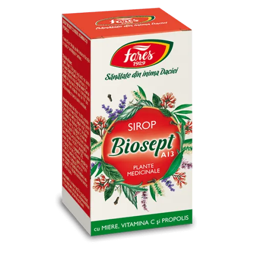 FARES BIOSEPT  CU MIERE SI PROPOLIS X 100 ML