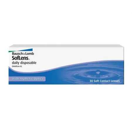 Lentile de contact -1.50 SofLens 1 Day, 30 bucati, Bausch Lomb