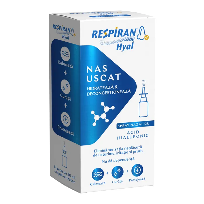 Spray nazal Respiran Hyal, 20ml, Fiterman