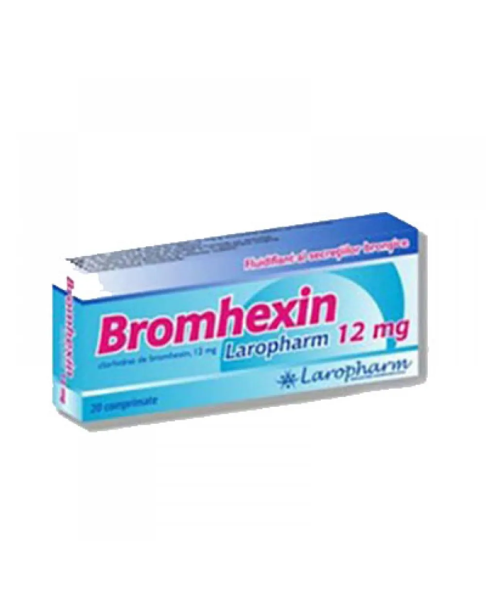 Bromhexin 12mg ,20 comprimate (Laropharm)