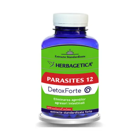 Parasites 12 detox forte, 120 capsule