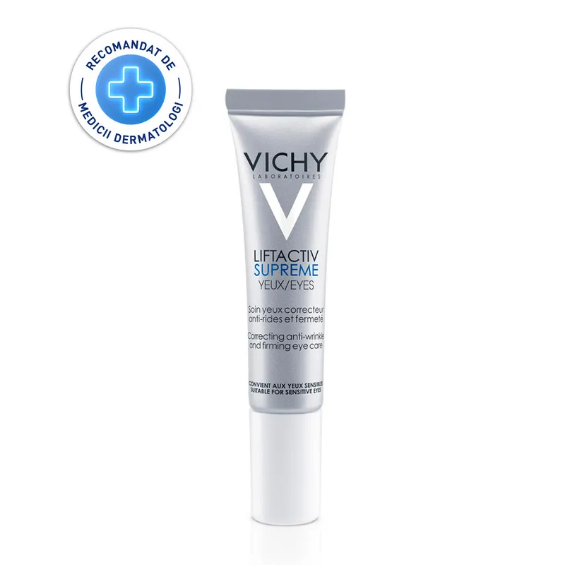 VICHY LIFTACTIV H.A. CREMA PENTRU OCHI CU EFECT ANTIRID SI FERMITATE 15ML