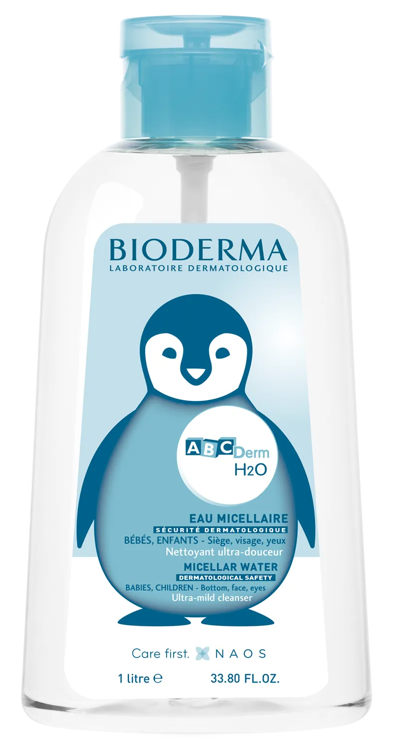 Bioderma ABC Derm H2O x1L (pompa inversa)