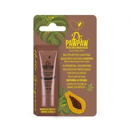 Dr PawPaw Balsam multifunctional, nuanta Rich Mocha, 10ml