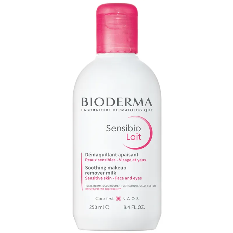Lapte demachiant Sensibio, 250 ml, Bioderma