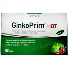 GinkoPrim Hot, 60 tablete, Walmark