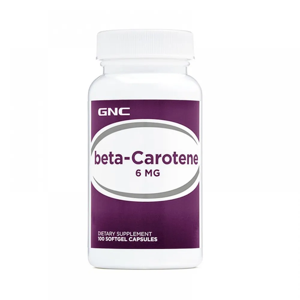 Beta-Caroten 6 mg (100 capsule), GNC
