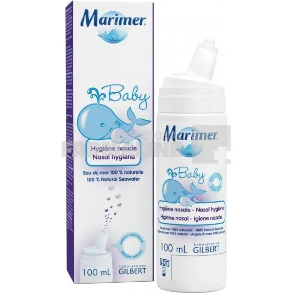 Marimer Spray nazal isotonic 0+ luni 100 ml