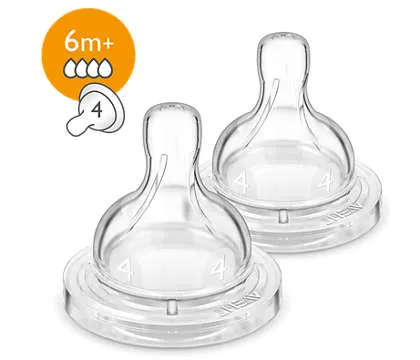 AVENT-TETINA AIRFLEX 4 ORIFICII X 2 BUC TETINA  PHILIPS