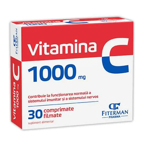 VITAMINA C 1000 X30 COMPRIMATE FILM FITERMAN