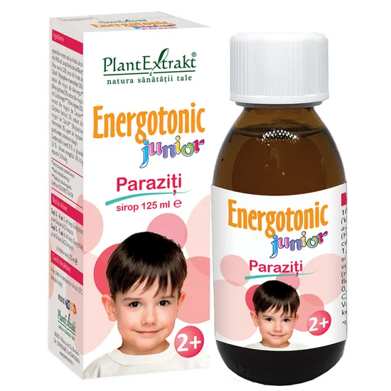 Plant Extrakt sirop Energotonic Junior Paraziti x 125ml