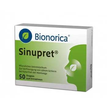 Sinupret, 50 drajeuri, Bionorica