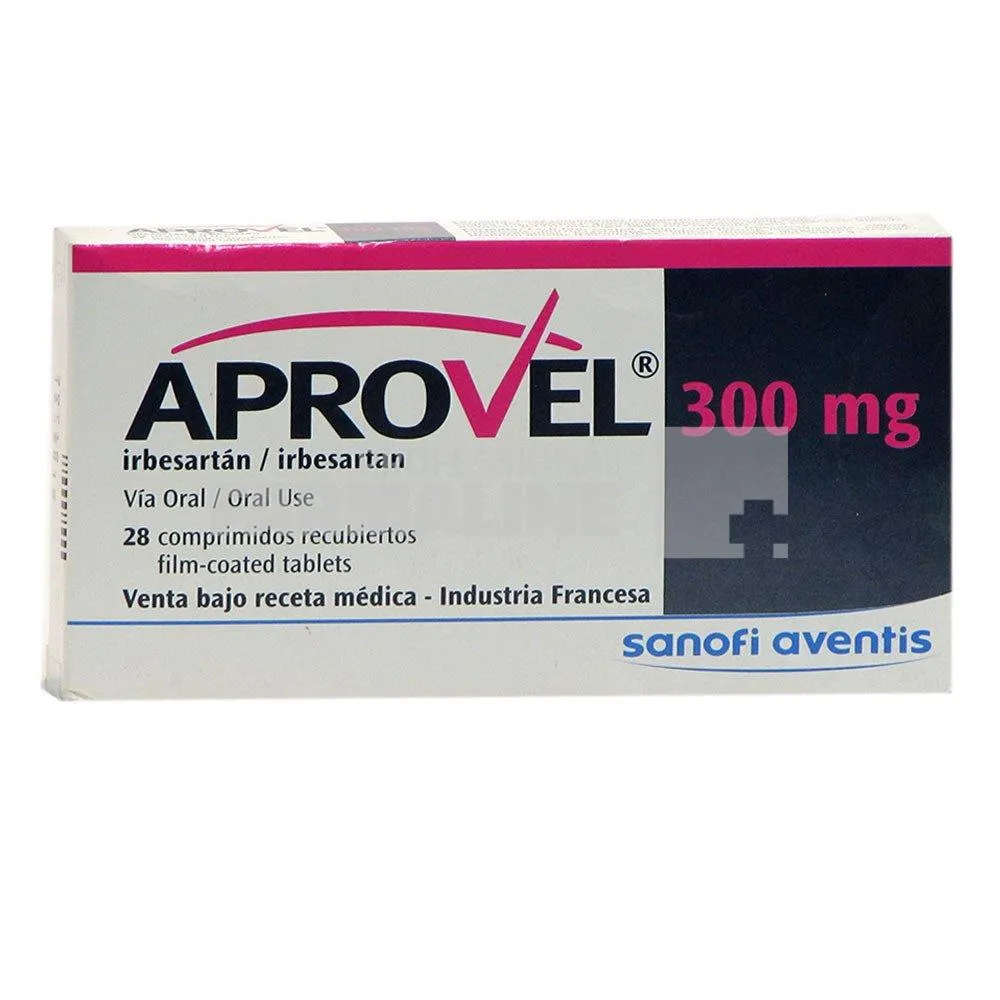 APROVEL 300mg x 28 COMPR. FILM. 300mg SANOFI CLIR SNC