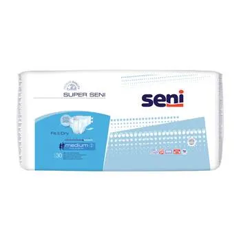 Scutece Super pentru adulti M, 30 bucati, Seni