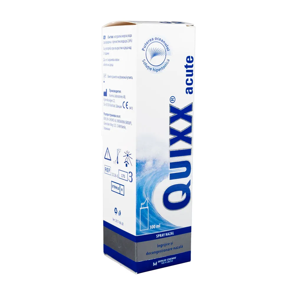 Quixx Acute hipertonic spray nazal x 100ml