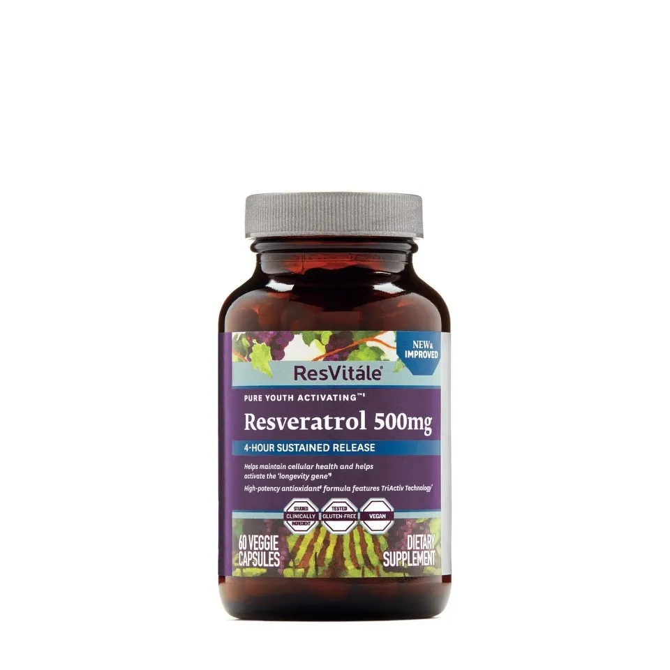 RESVITALE RESVERATROL 500 MG + QUERCITINA 40 MG X 60 CAPSULE VEGETALE