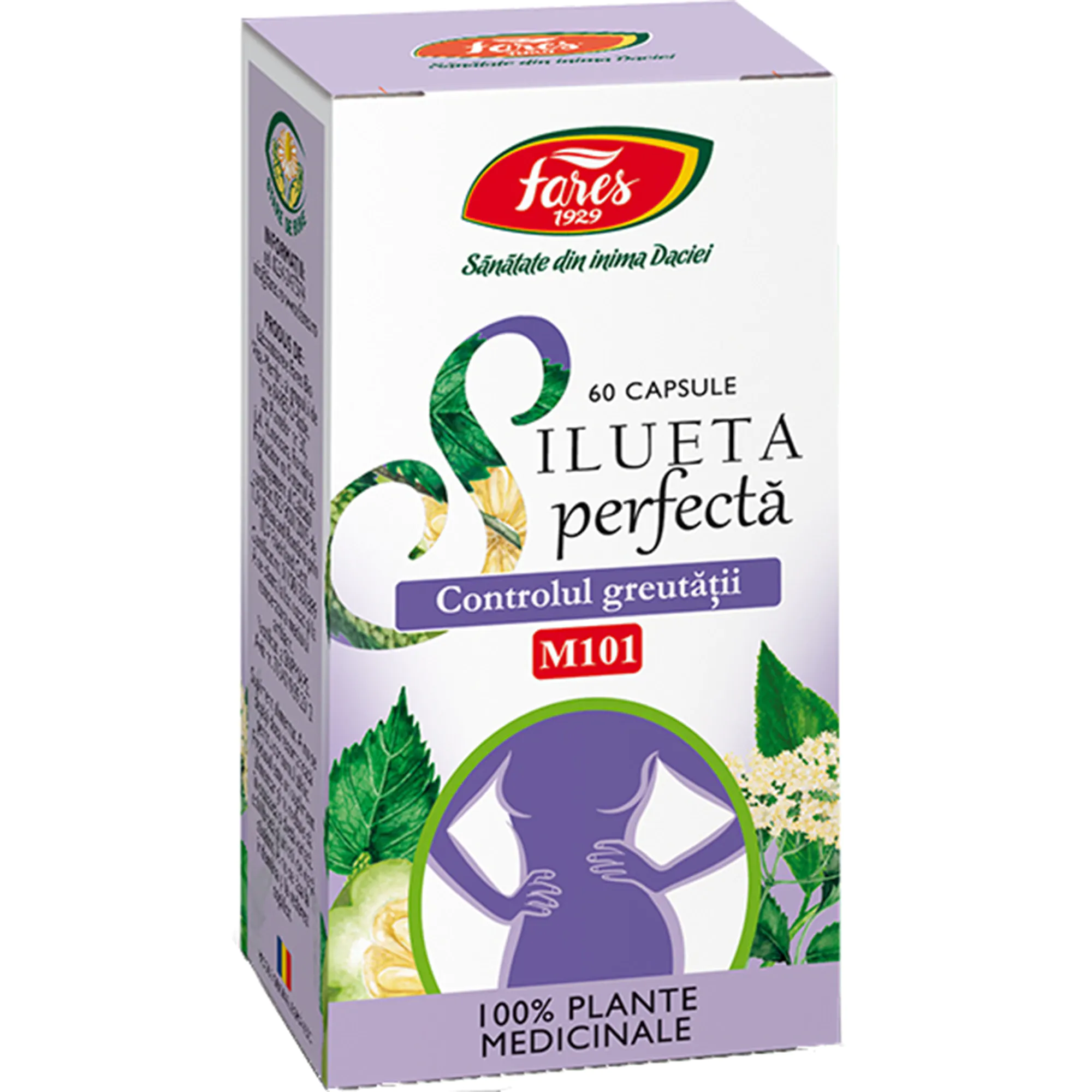 Fares Silueta Perfecta Controlul greutatii x 60 capsule