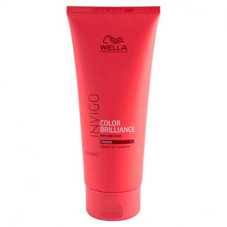 WELLA Invigo Brilliance Balsam pentru par aspru, 200 ml