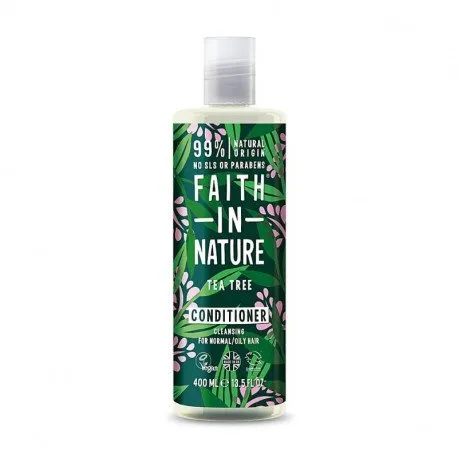 Faith in Nature Balsam natural purifiant cu Tee Tree, 400 ml